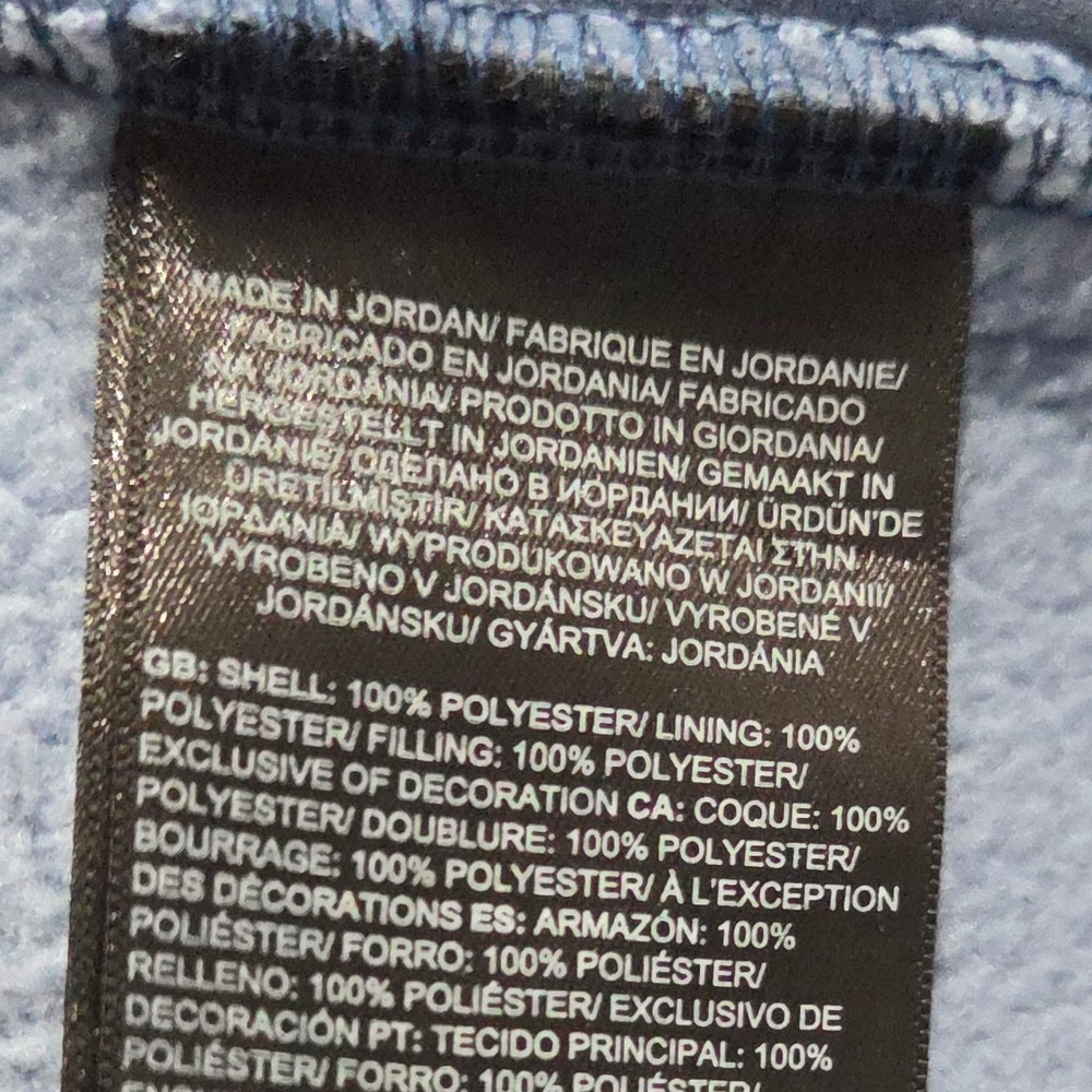 The North Face Cragmont Vest Womens Large Blue Sherpa Fleece Relaxed Fit Zip NEW - Picture 8 of 10